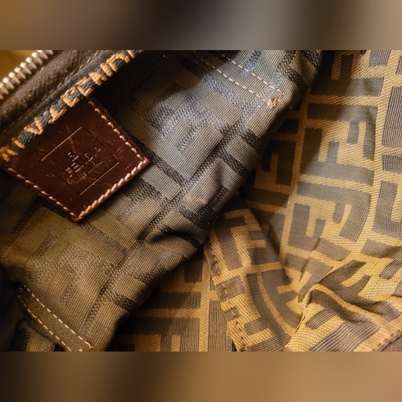 FENDI Zucca Canvas Mini Vintage Bag - Picture 4 of 5